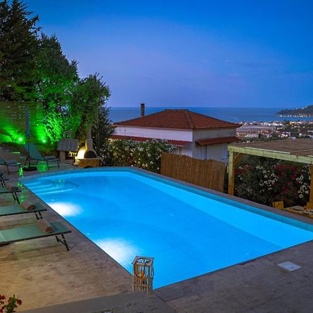 Zante Luxury Seaview Villa With Private Pool Katastarion Exterior photo